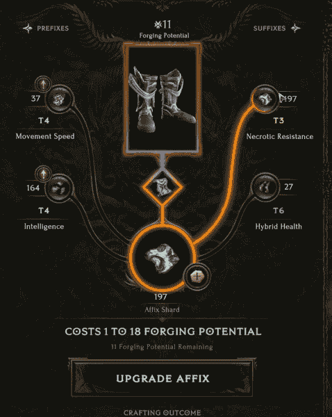 Last Epoch Purple Items: Exalted Final Tier Affix Item