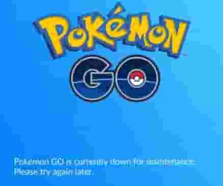 Is Pokemon Go down for maintenance?