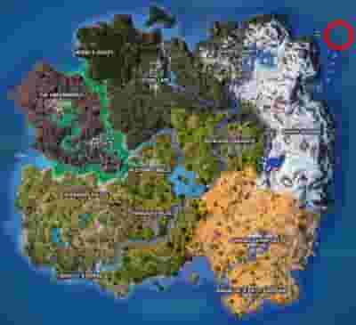 Where to find Avatar Aang’s Iceberg in Fortnite