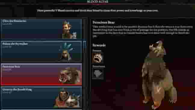 How to beat the Ferocious Bear boss in V Rising: Location, tactics & rewards