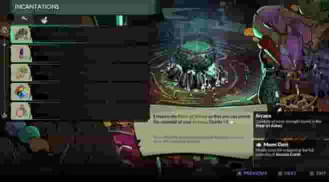 How to upgrade Arcana Cards in Hades 2: Moon Dust explained