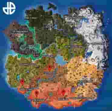 Fortnite Chapter 5 Season 3 map changes and new locations