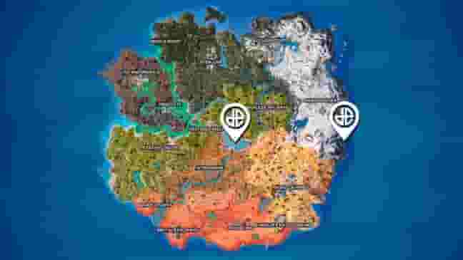 Where to find Pirates of the Caribbean Mythic chests in Fortnite