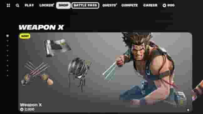 How to get Weapon X Wolverine skin in Fortnite Chapter 5 Season 3