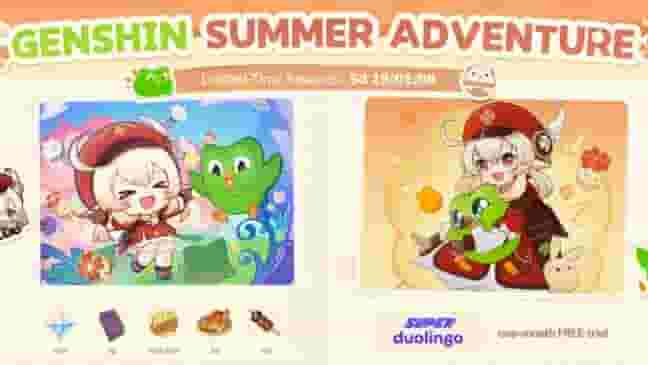 Genshin Impact x Duolingo collab is bizarre but it gives you free Primogems you don’t want to miss