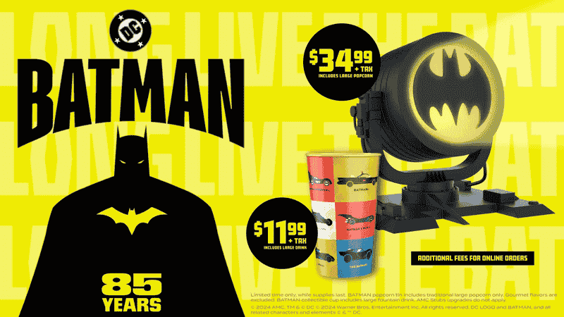 AMC Collectible Batman Popcorn Bucket Lights Up: How To Buy & Details