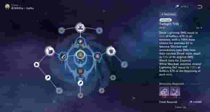 Best Kafka build in Honkai Star Rail: Relics, Light Cones, Eidolons, & Abilities