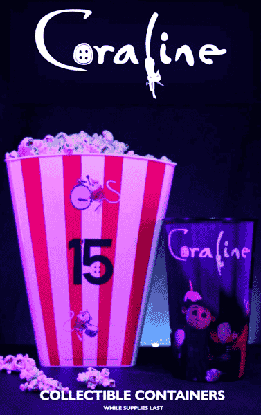 Coraline Popcorn Bucket & Cup 2024: How to Buy from AMC Theatres