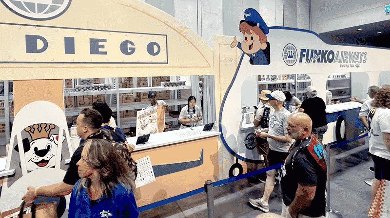 SDCC 2024: The Funkoville International Airport Booth Experience (Photos)
