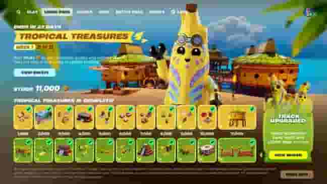 How to get Island Adventure Peely skin in Fortnite