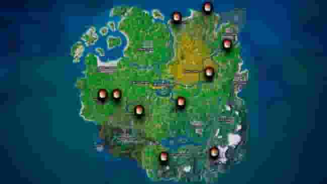 All Hidden Gnome locations in Fortnite Remix