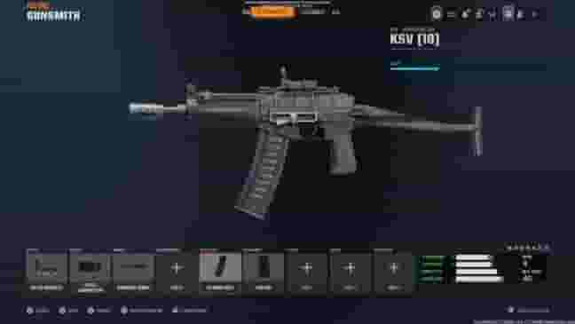 Best KSV loadout in Warzone