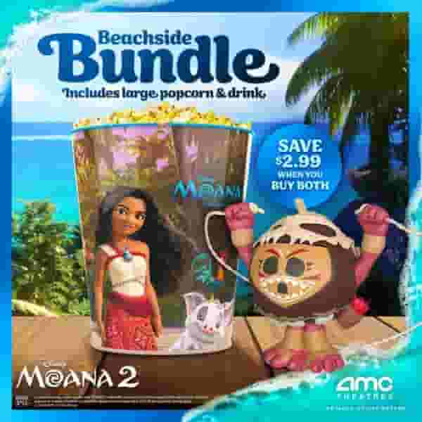 Moana 2 Popcorn Buckets from Regal, AMC & Cinemark: Where to Buy Nacho Boat & Merch