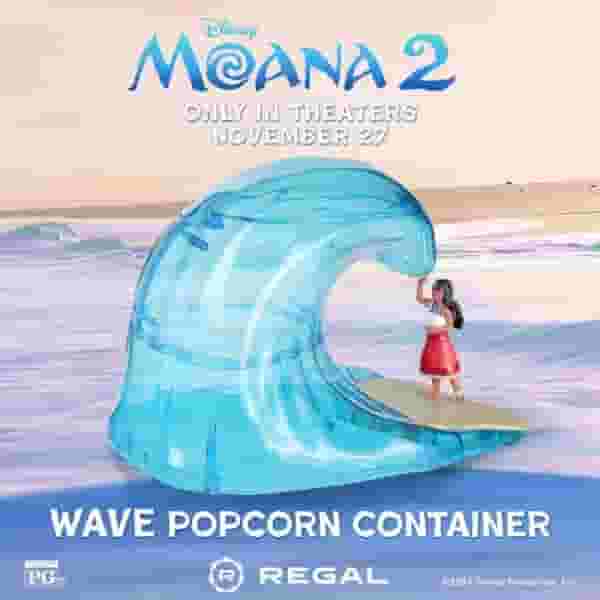 Moana 2 Popcorn Buckets from Regal, AMC & Cinemark: Where to Buy Nacho Boat & Merch