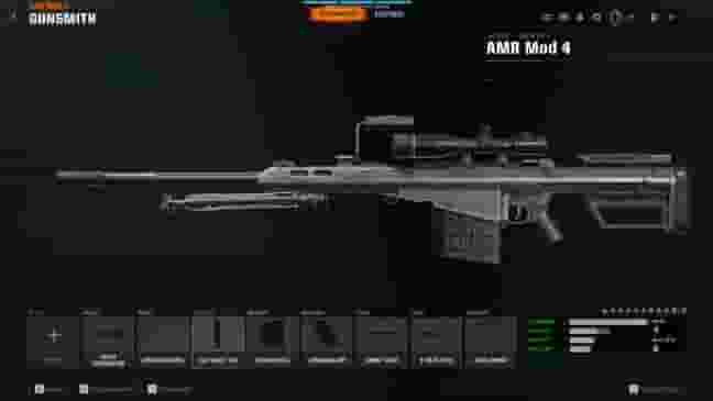 Best AMR Mod 4 loadout in Black Ops 6: Class setup, attachments, perks