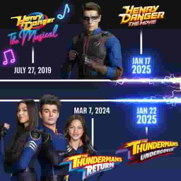 Nickelodeon Releases New 'Heroverse' Timeline for Henry Danger & Thundermans Universe