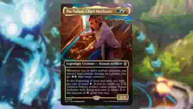 MTG Aetherdrift pre-con Commander reveals