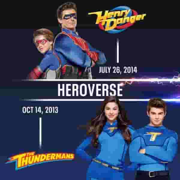 Nickelodeon Releases New 'Heroverse' Timeline for Henry Danger & Thundermans Universe
