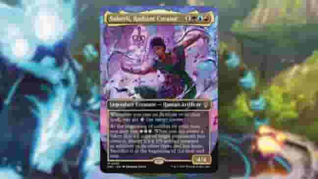 MTG Aetherdrift pre-con Commander reveals