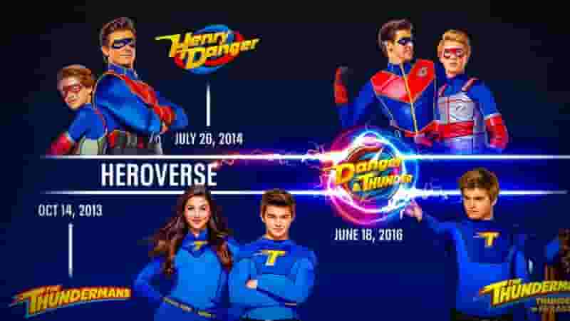 Nickelodeon Releases New 'Heroverse' Timeline for Henry Danger & Thundermans Universe