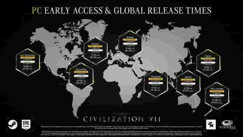 Civ 7 Early Access Release Date & Time On Steam, PS5, Xbox & Switch